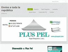 Tablet Screenshot of pluspel.com